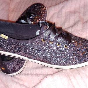 Kate Spade Blue Sequence Sparkle Shoes